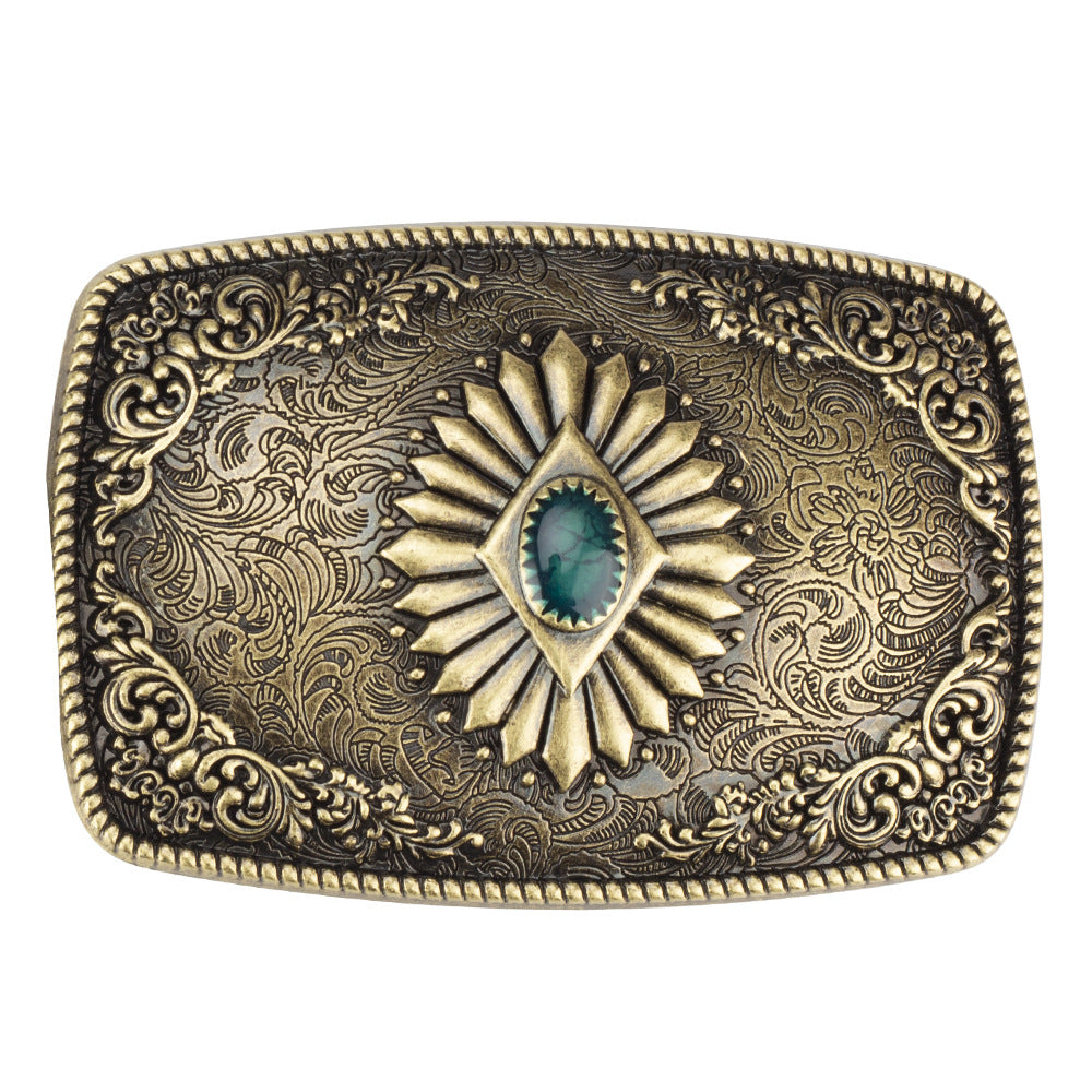 Pattern Alloy Belt Buckle Casual Belt Buckle