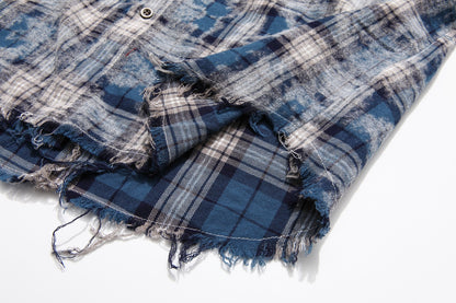 Plaid Casual Loose Long Sleeve Shirt