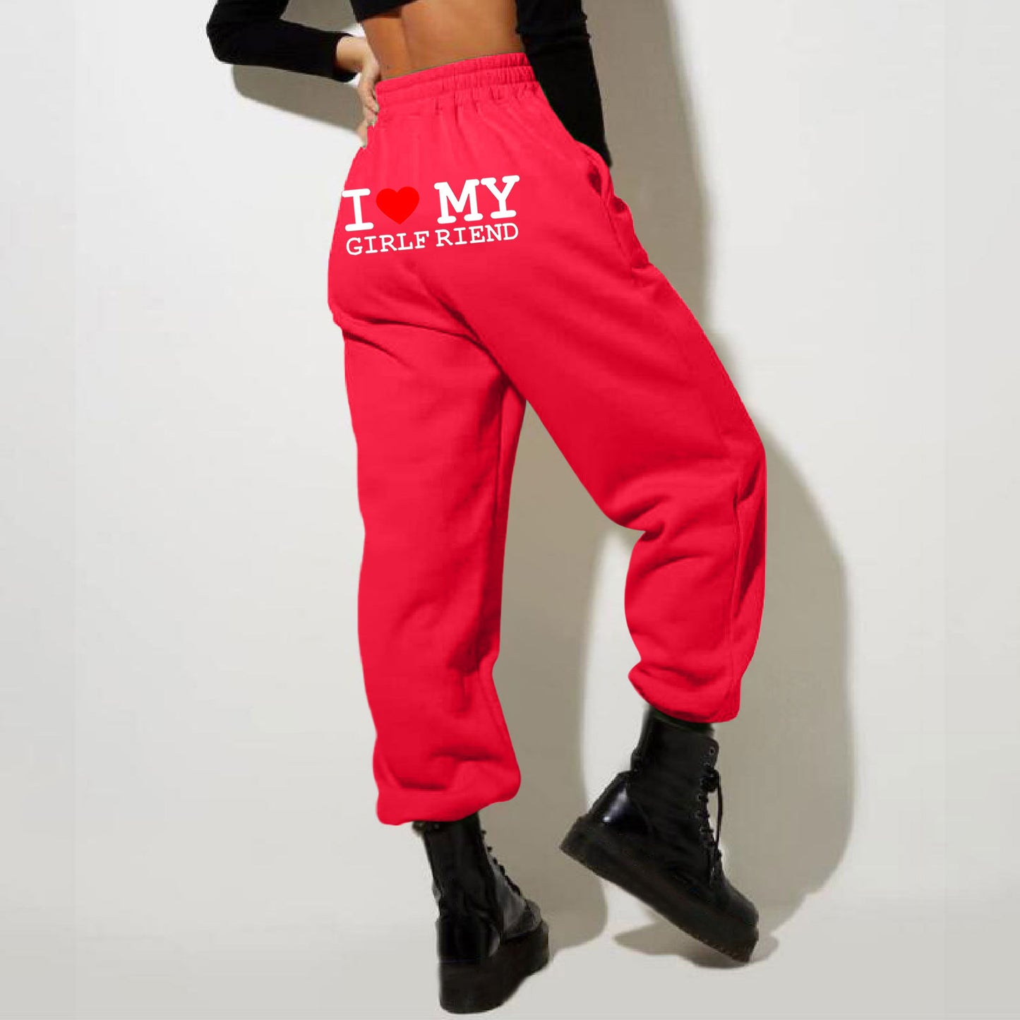 Printed Casual Sweatpants Men And Women