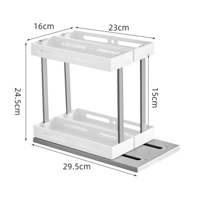 Kitchen Under Sink Drawer Type Spice Rack