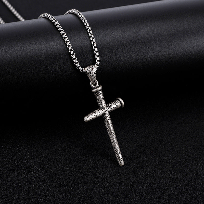 Fashion Vintage Pattern Cross Necklace