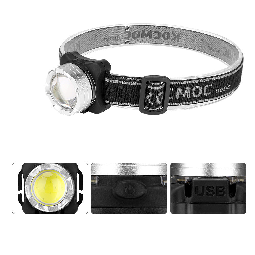 Outdoor Night Riding Mountaineering Strong Light Lighting Work Head Lamp