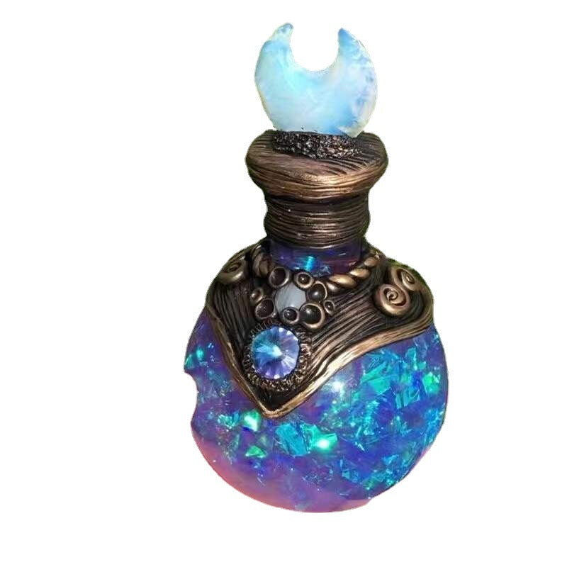 New Creative Magic Moon Bottle Shining Mermaid