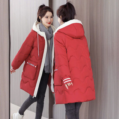 Mid Length Down Cotton Coat