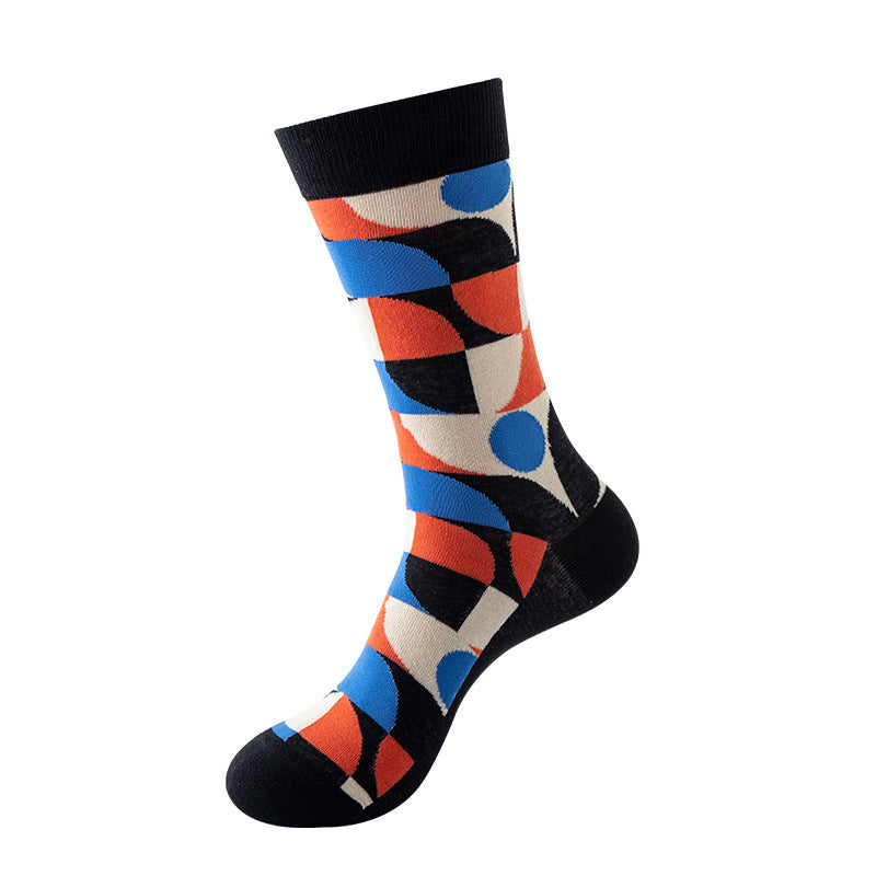 Mid-tube Star Animal Tide Socks