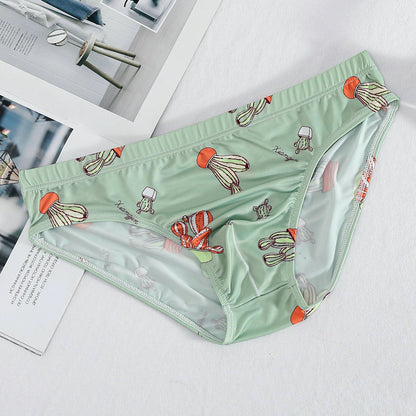 Ice Silk Breathable Printed Quick-drying Comfort Shorts