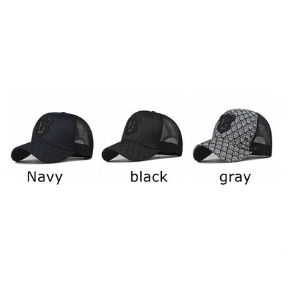 Plaid Fashion New Outdoor Baseball Hat For Men And Women