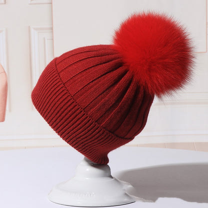 Women's Autumn Winter Woolen Cap Korean Style