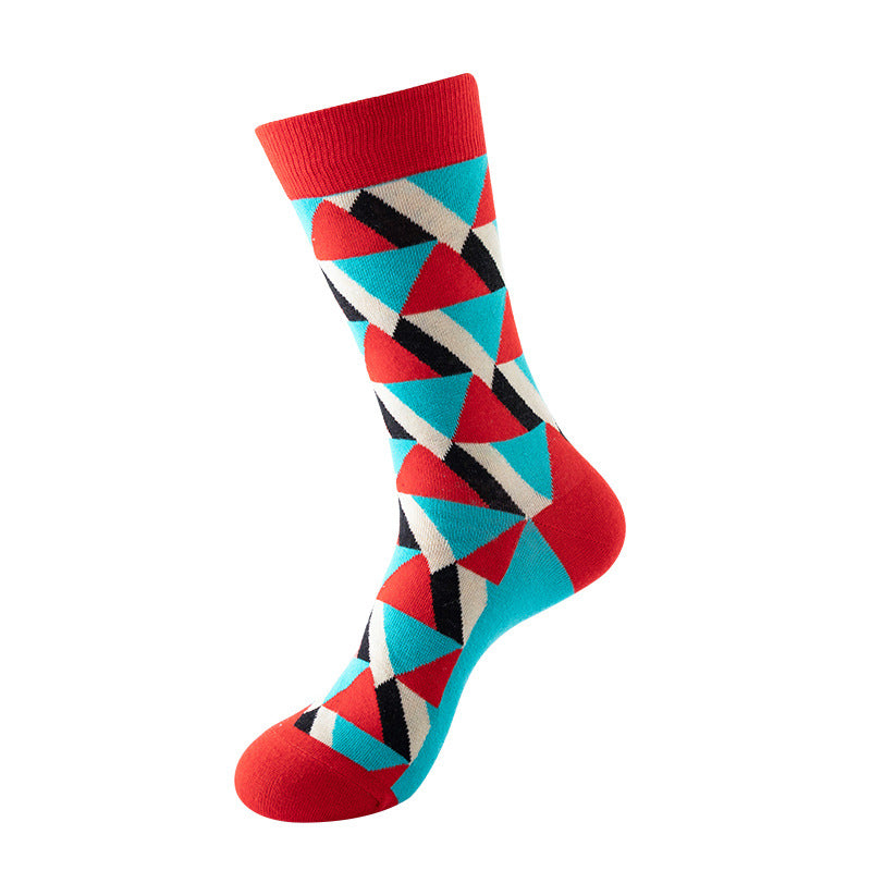 Mid-tube Star Animal Tide Socks