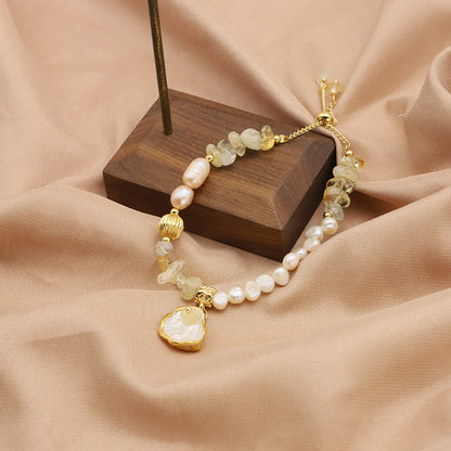 Natural Pearl Bracelet Cute Niche