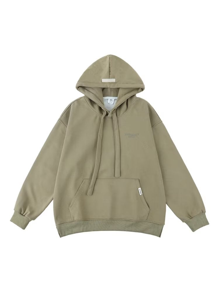 American-style Heavy Hooded Sweater Men's Fashion Brand Loose