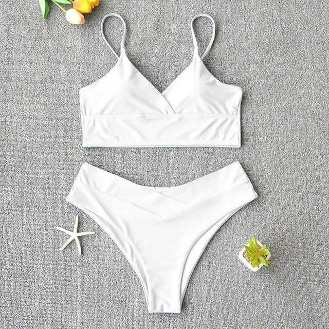 Swim Suit Swimsuit Women Two Piece Swimwear Beach Bikini 27