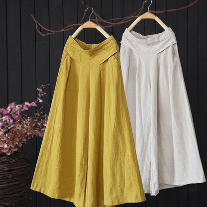 Women's Fashion Loose Casual Cotton Linen Pants