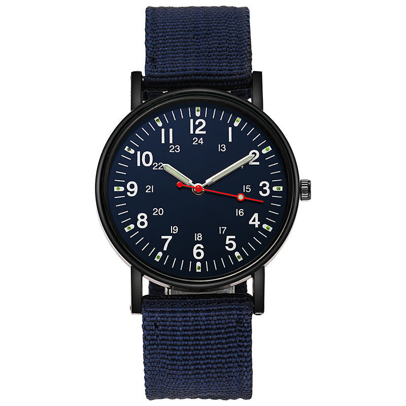 Men's Watch Nylon Woven Belt Casual Spor