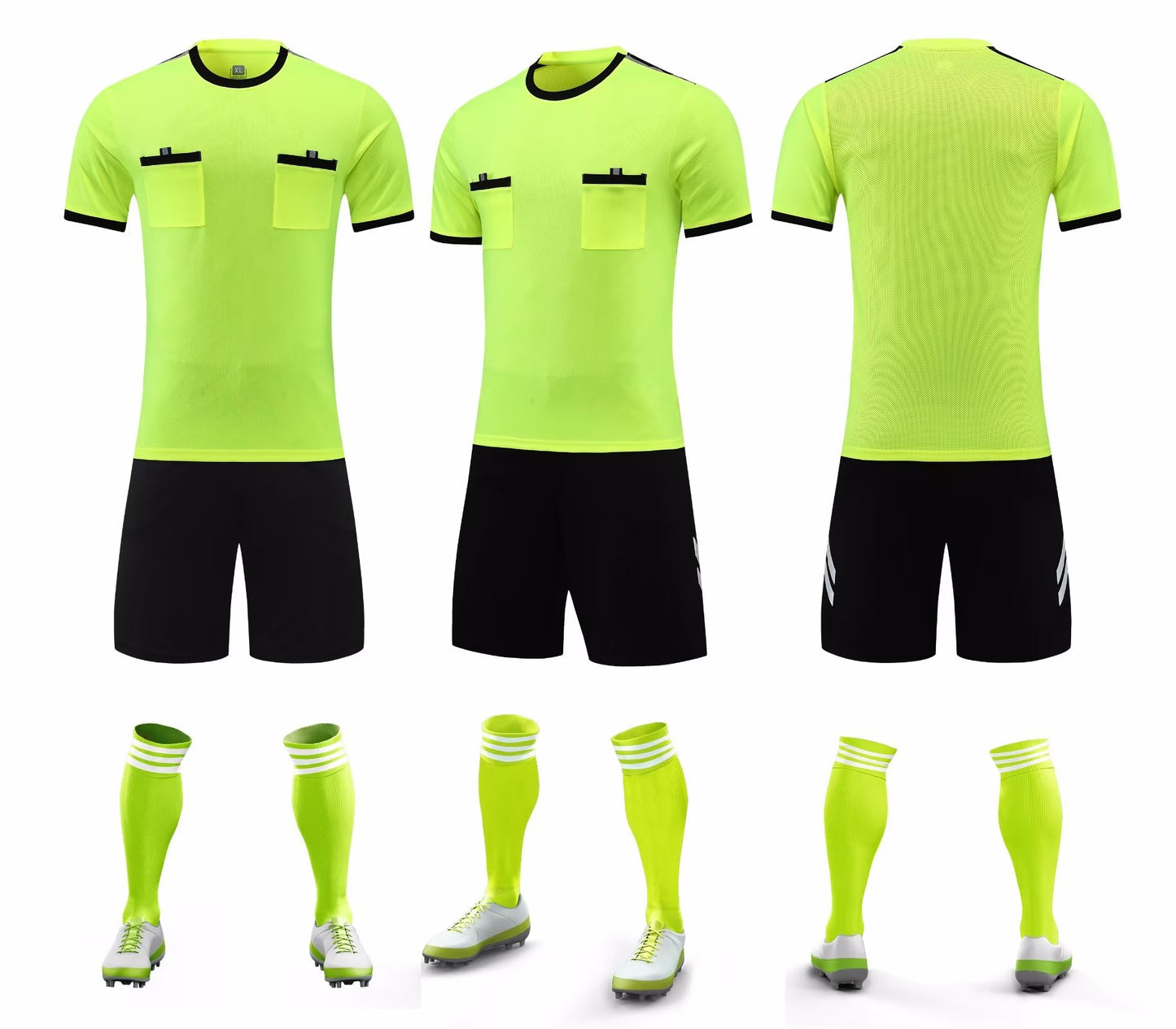 Referee Uniform For Men's And Women's Competitions With Short Sleeves