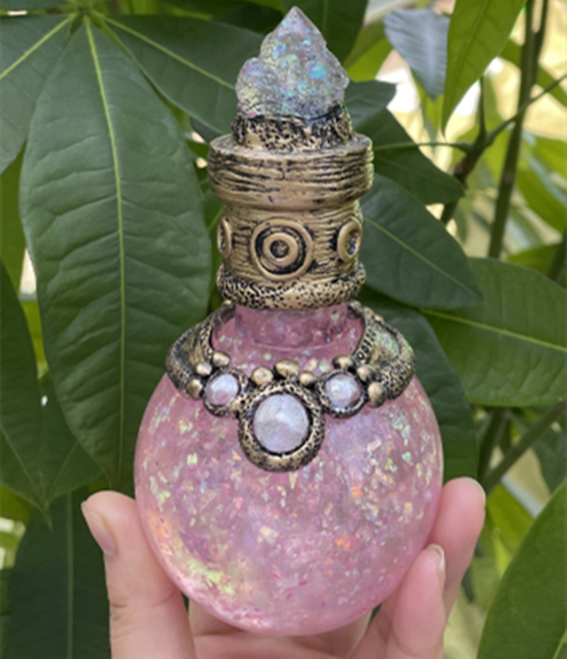 New Creative Magic Moon Bottle Shining Mermaid