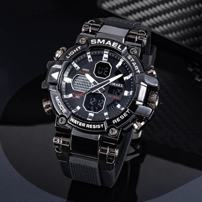 Trendy Alloy Watch Men's Multifunctional