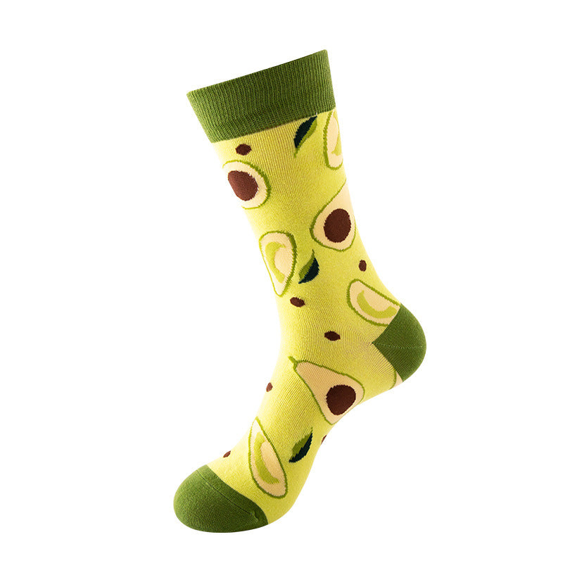 Mid-tube Star Animal Tide Socks