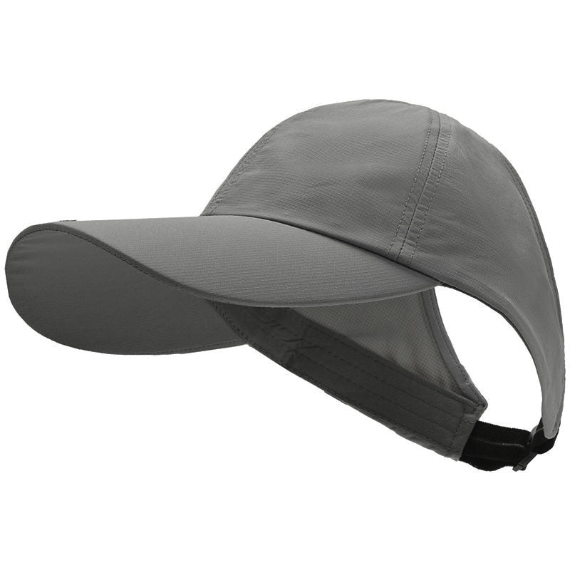 Summer Quick-drying Sunscreen Soft Top Topless Hat