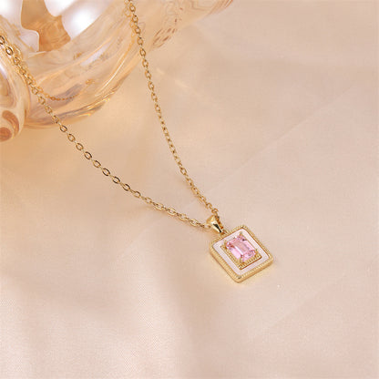 Light Luxury Design Pendant Necklace