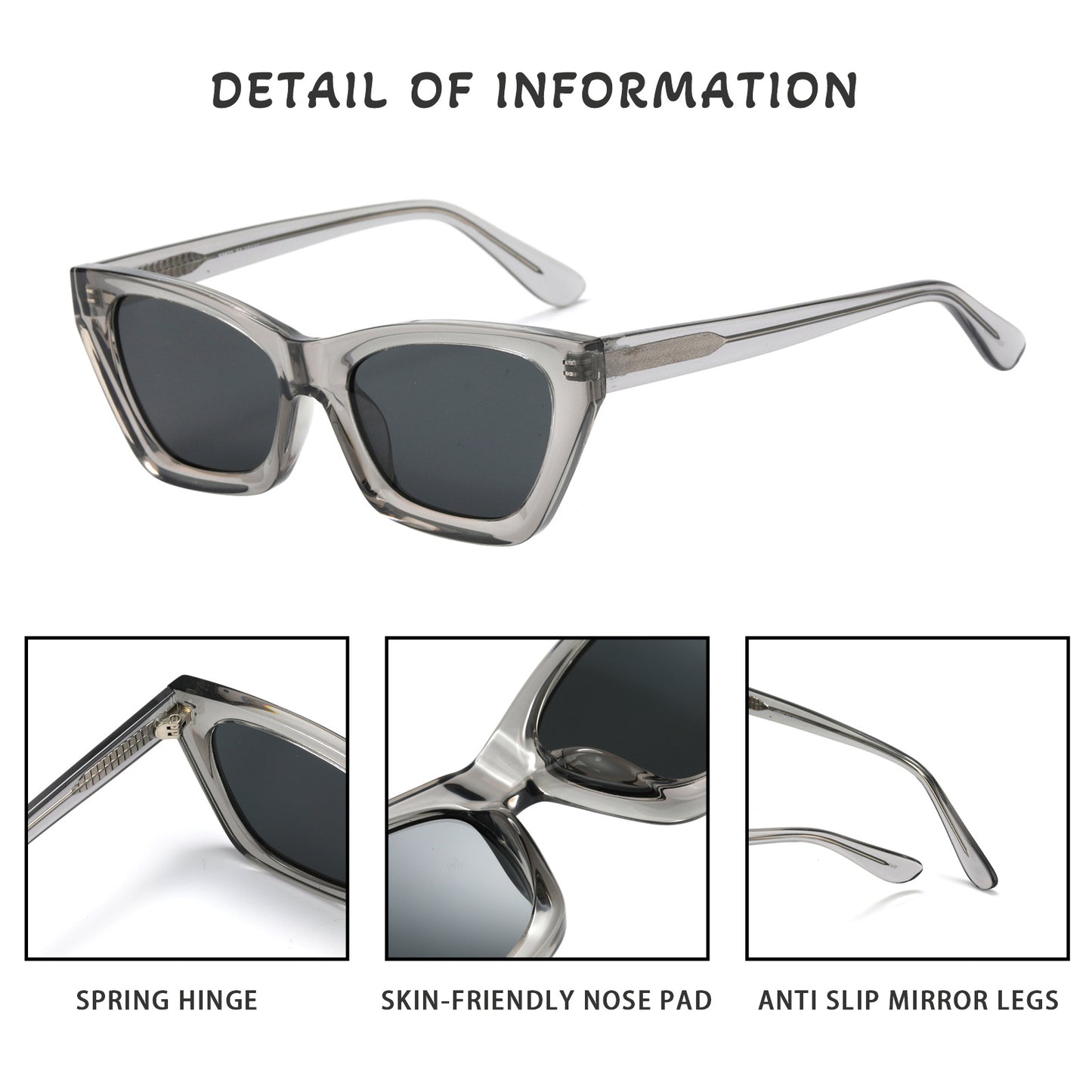 Fashionable European And American Polarized Sunglasses