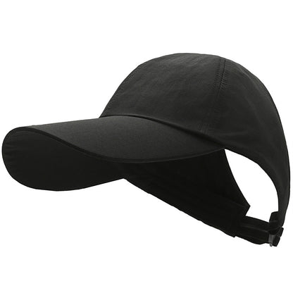 Summer Quick-drying Sunscreen Soft Top Topless Hat