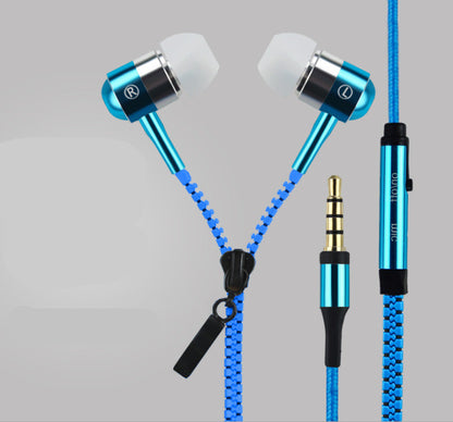 Glowing Zipper Earphones