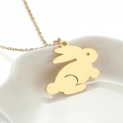 Color Necklace Cute Bunny Birthday Gift