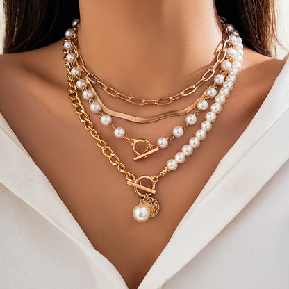 Irregular Chain Clavicle Necklace Women