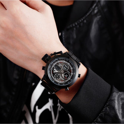 Skmei Wristwatches Men Skmei Hot Selling Outdoor Sports Waterproof Men's Steel Strap Watch Wholesale