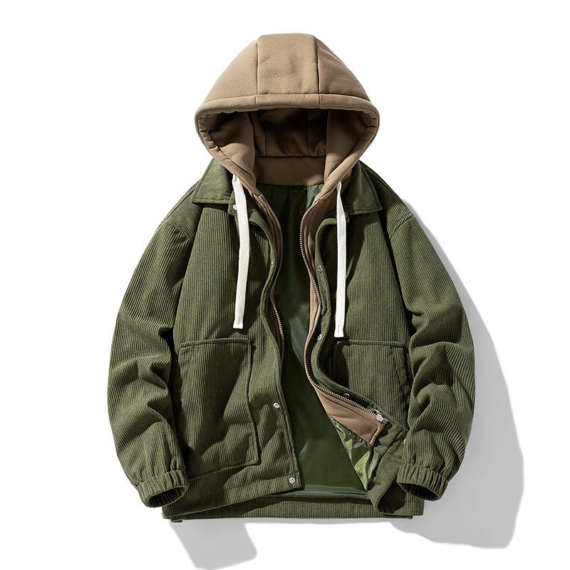 Autumn Baseball Uniform Hoodie Jacket