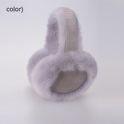 Folding Warm-keeping Women's Autumn And Winter Plush Fashion Earmuffs