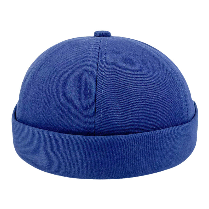 Skullcap Summer Hat Men's Autumn Brimless Cotton-padded Cap