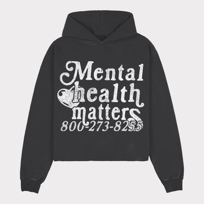 Personalized Trendy Hoodie Letter Print Men's And Women's Pullover Sweater