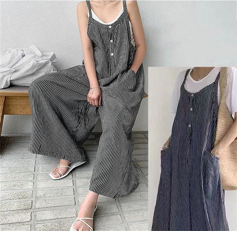 Women's Fashion Casual Jumpsuit Trousers