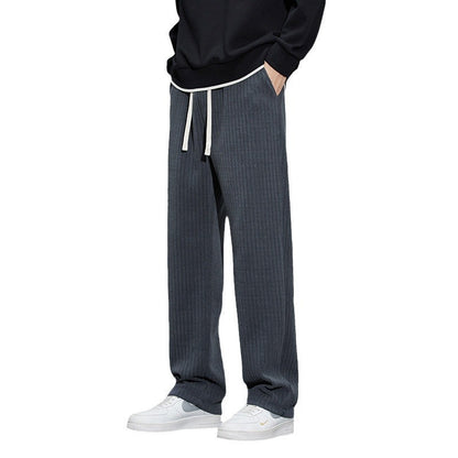 Fleece-lined Thickened Corduroy Pants Men's