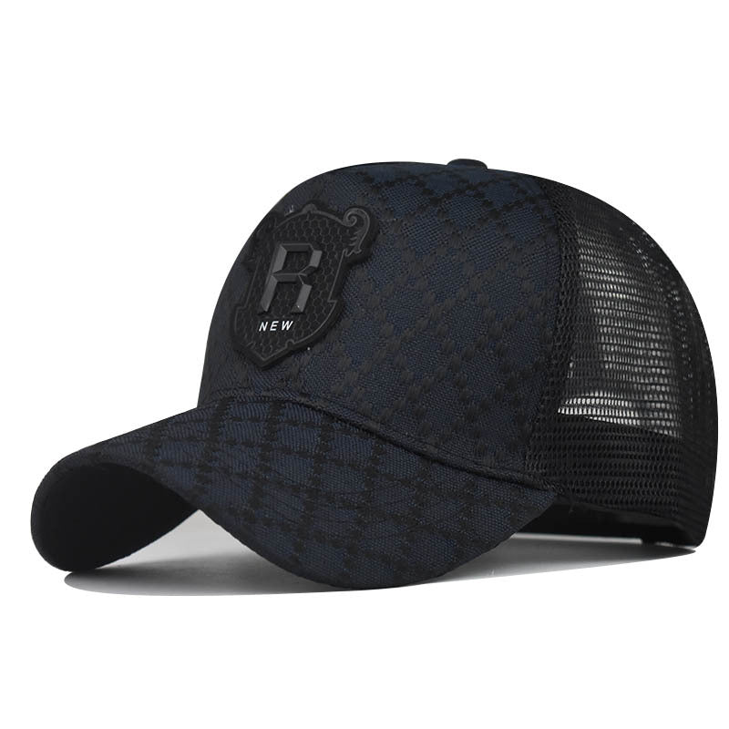 Plaid Fashion New Outdoor Baseball Hat For Men And Women