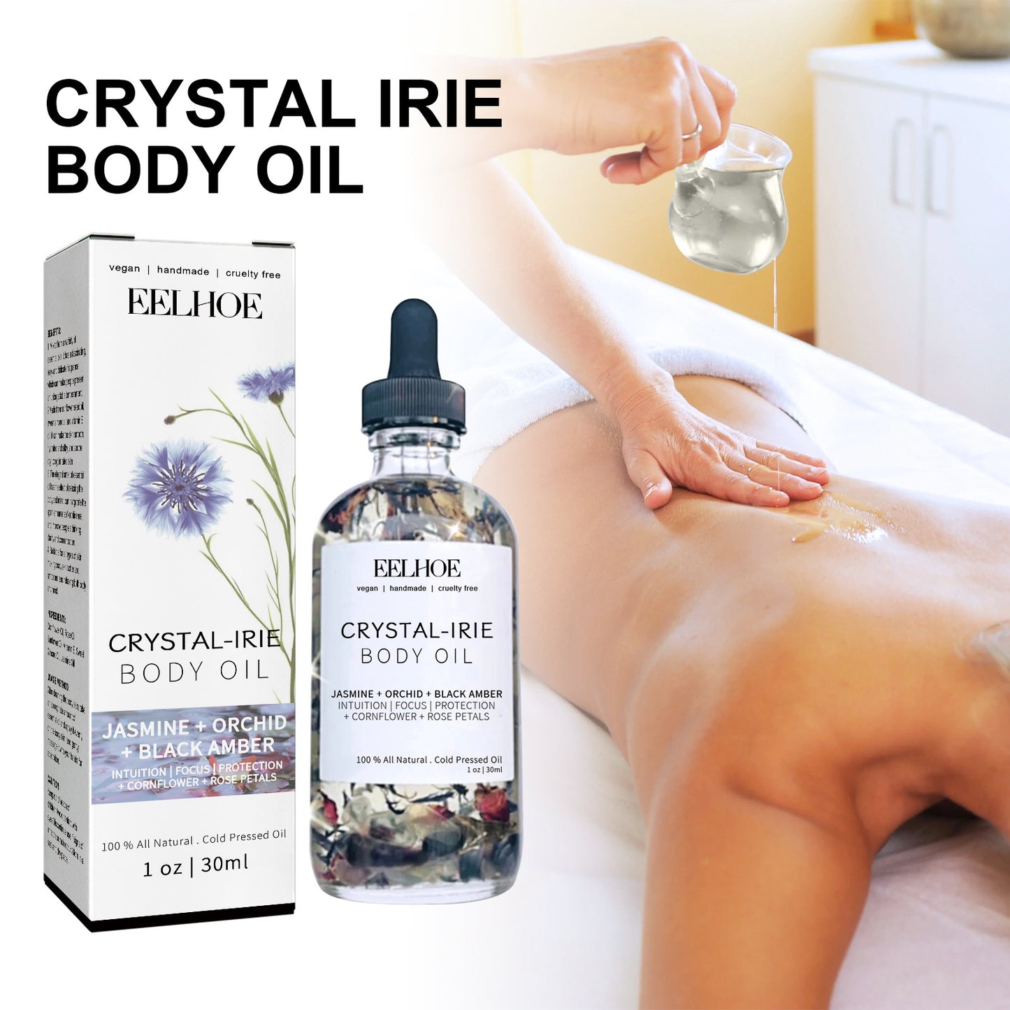 Relieve Dry Skin And Tighten Body Skin Massage Treatment Oil