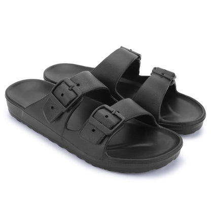 Monex Stylist Black Slider For Men