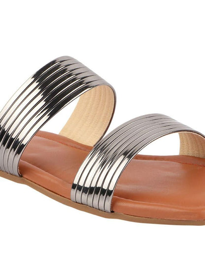 Fashionable Ethnic Flat Sandal For Women's