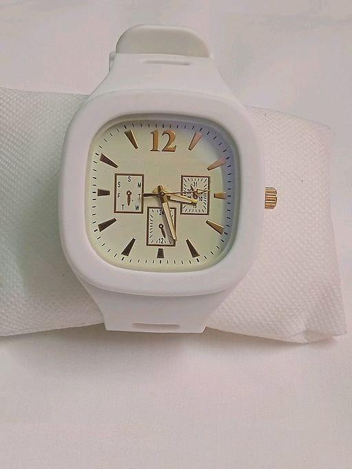 Men's Silicon Analog Watch