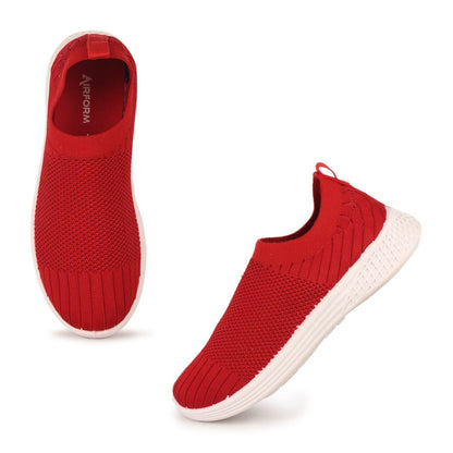 Monex New Latest Red Shoes For Women