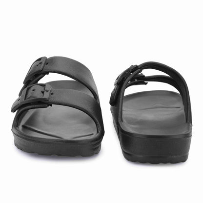 Monex Stylist Black Slider For Men