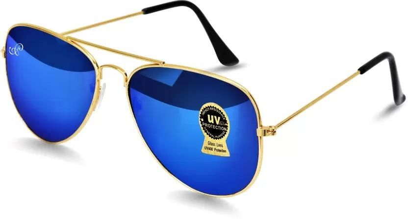 UV Protection Aviator Sunglasses