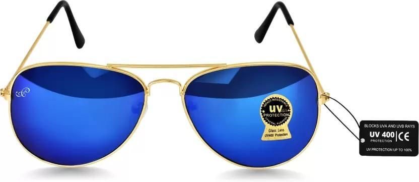 UV Protection Aviator Sunglasses