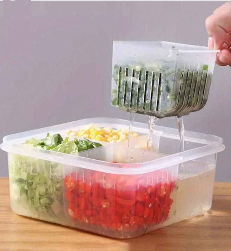 Multiuse Storage Box/Container With Lid For Kitchen Purpose