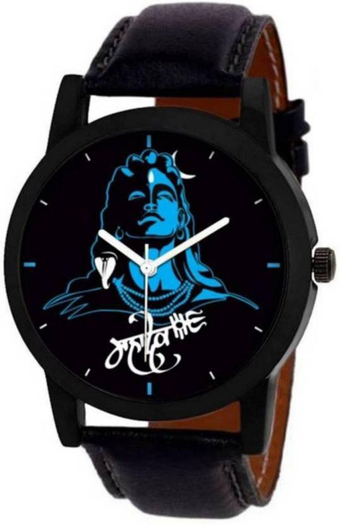 Men's Synthetic Leather Watch