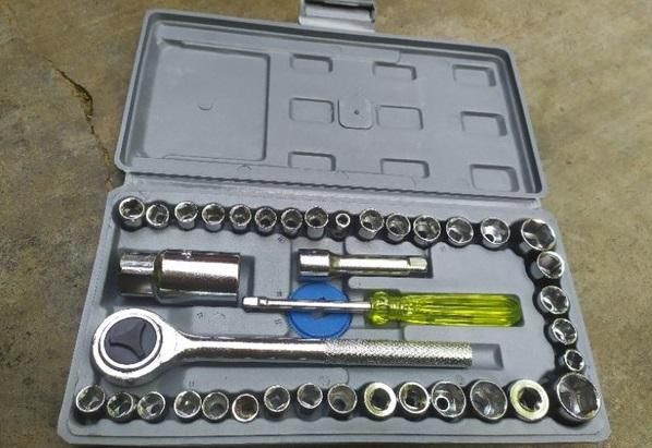 Screwdriver Tool Kit-Multipurpose 40 in 1 Screwdriver Socket Set and Bit Tool Kit Set