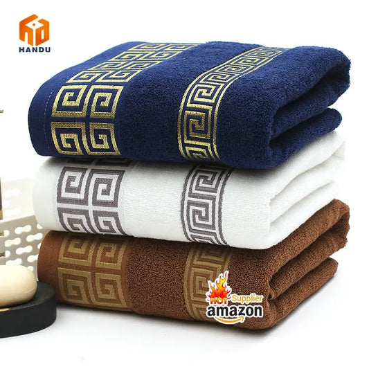 Factory wholesale custom 70*140cm Luxury bath towels 100% cotton hotel towel